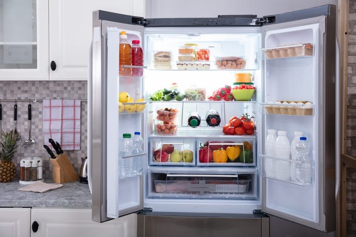 full fridge