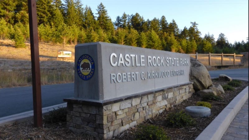 The new entrance to Castle Rock State Park