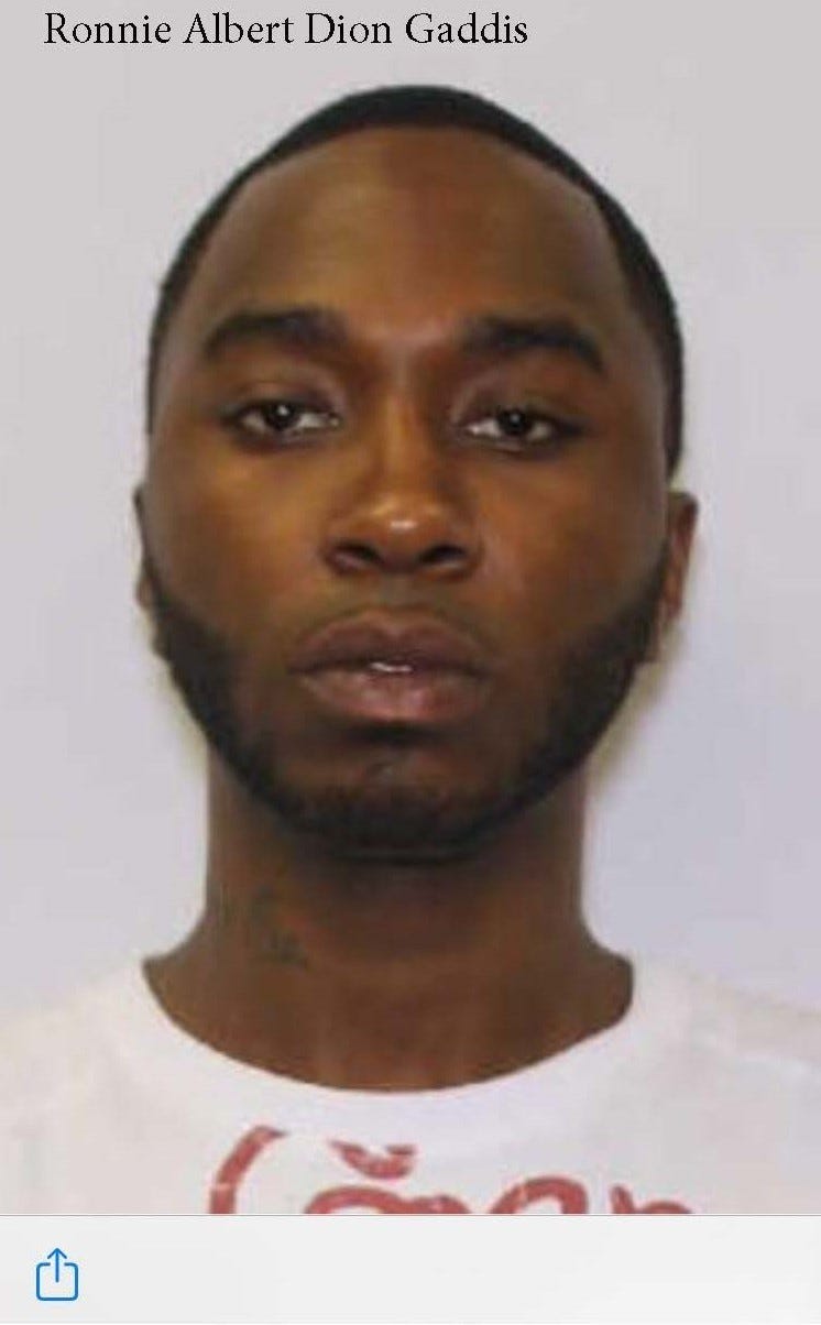 Ronnie Albert Dion Gaddis - Courtesy of ACSO
