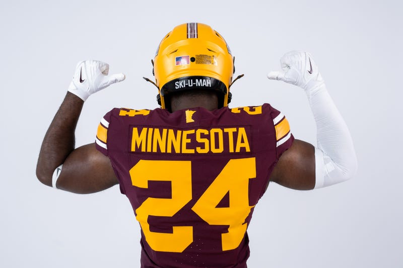 The Gopher football team is getting new uniforms for the 2024 season.  