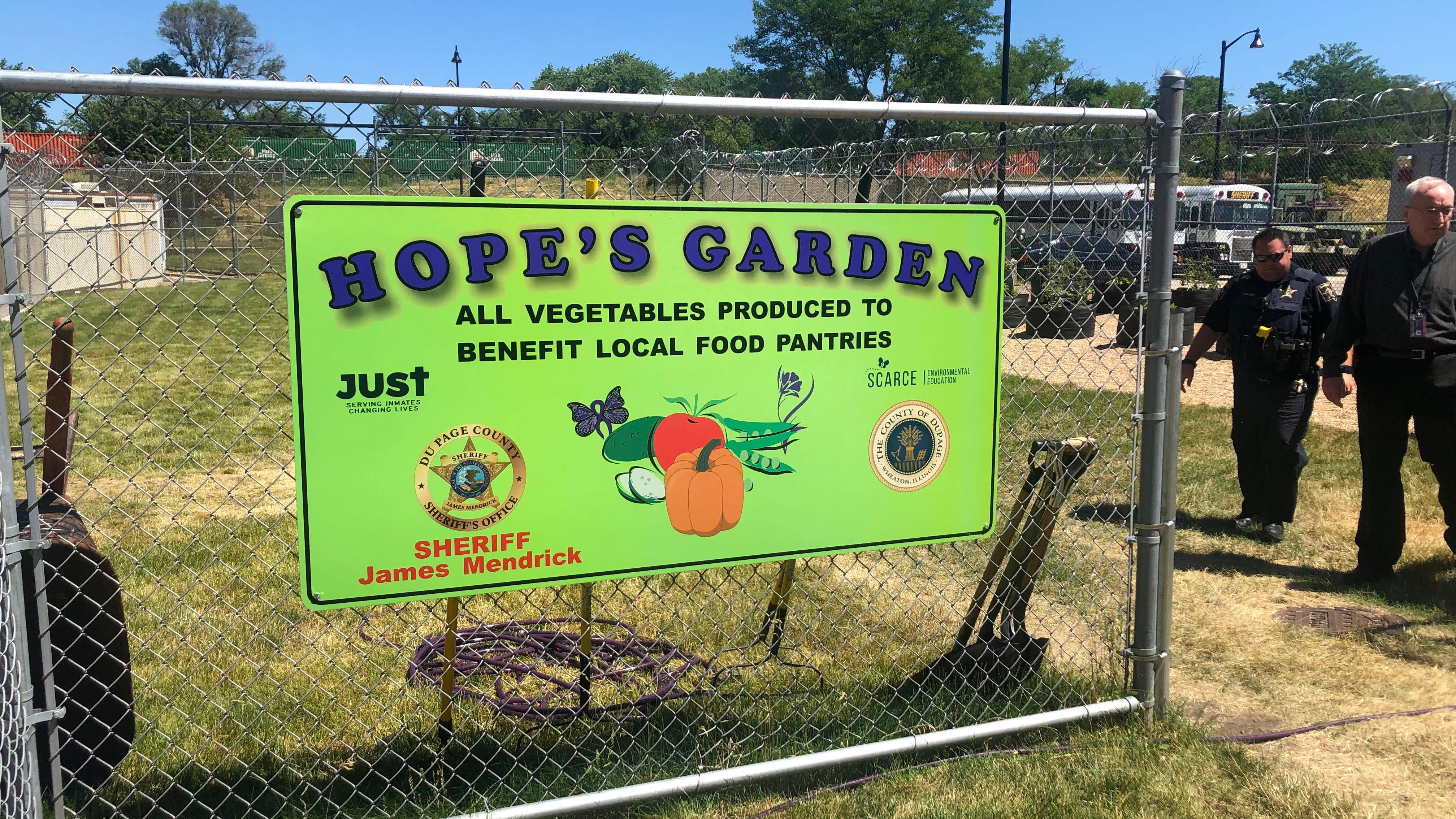 Jail Garden Honors Abandoned Baby Hope