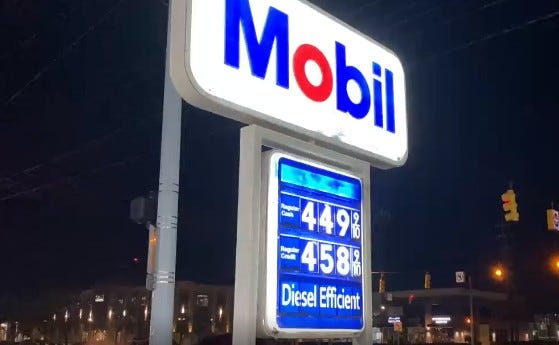 high gas prices