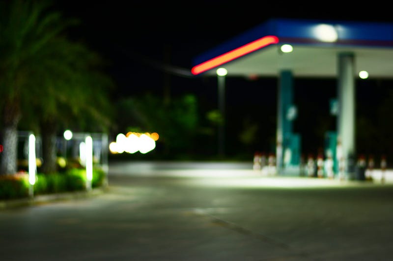 gas station
