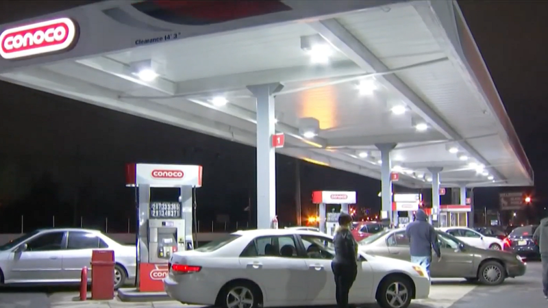 Dozens of cars break down after filling up with floodwater-contaminated gas