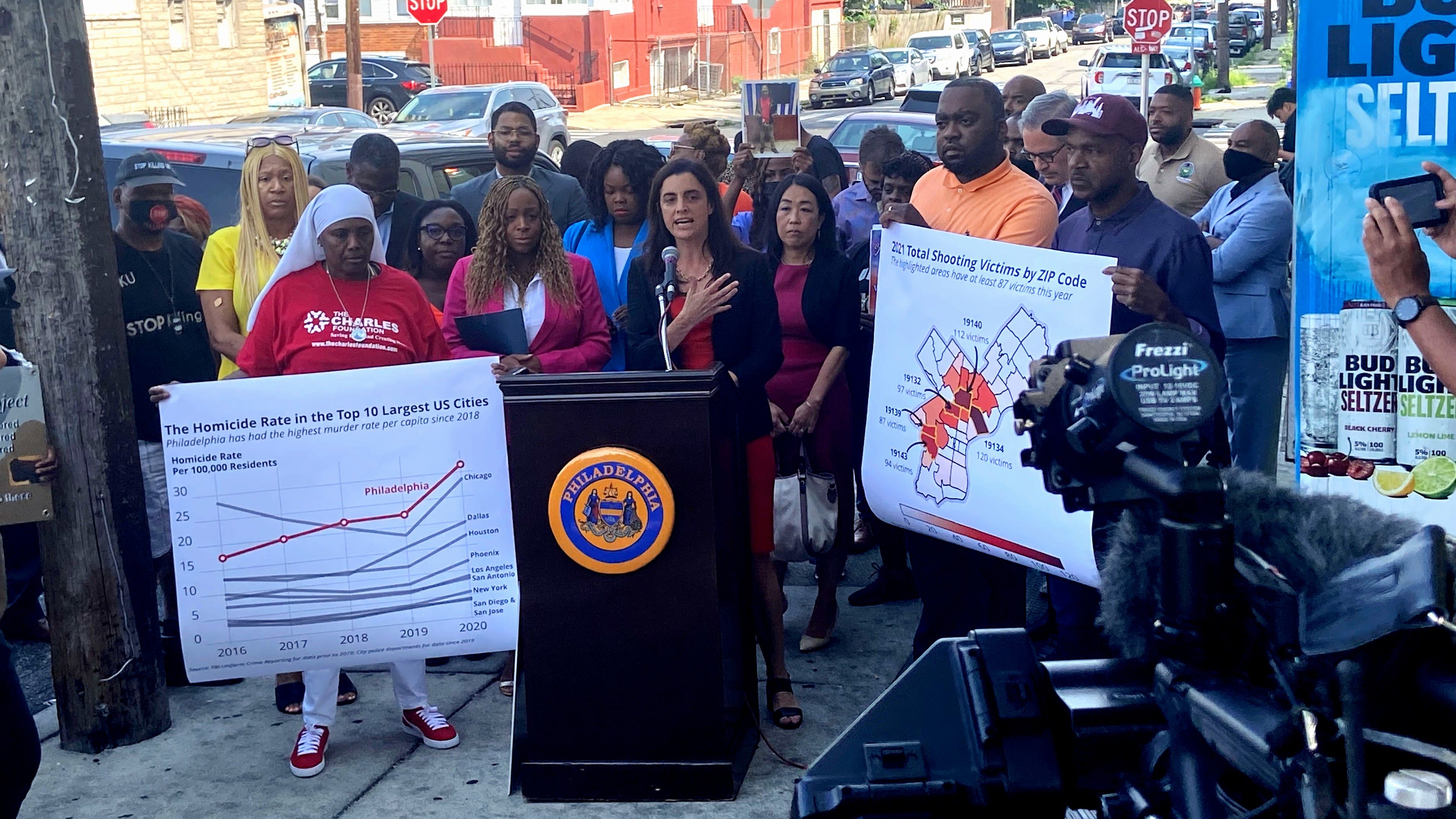 Philadelphia community leaders demand action on gun violence from Kenney