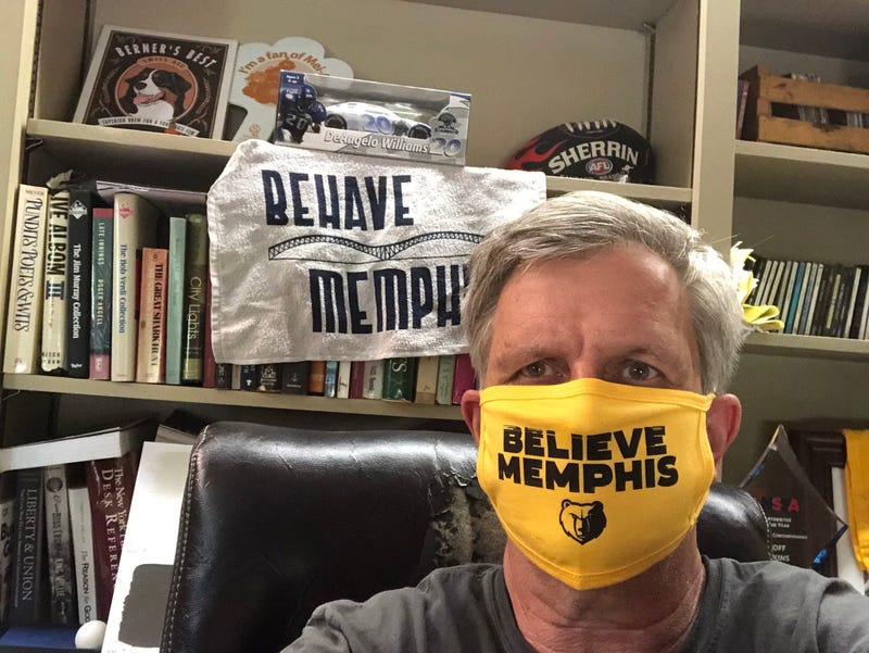 Geoff Calkins Mask Memphis 929 FM ESPN