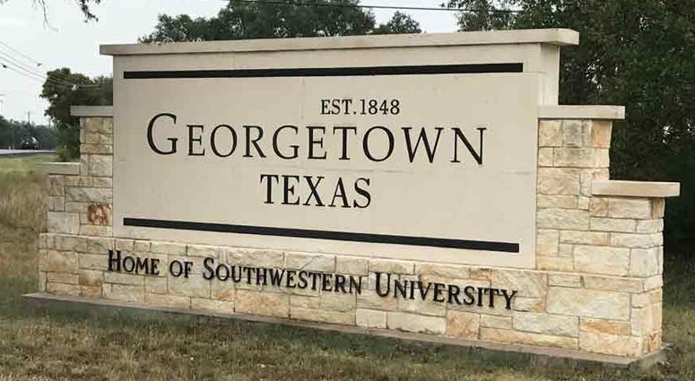 Georgetown Texas Sign