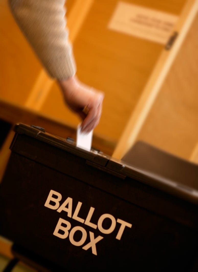 voting ballot