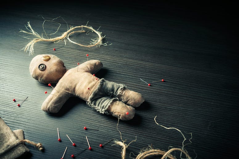 Voodoo Doll, Background, Dramatic Lighting