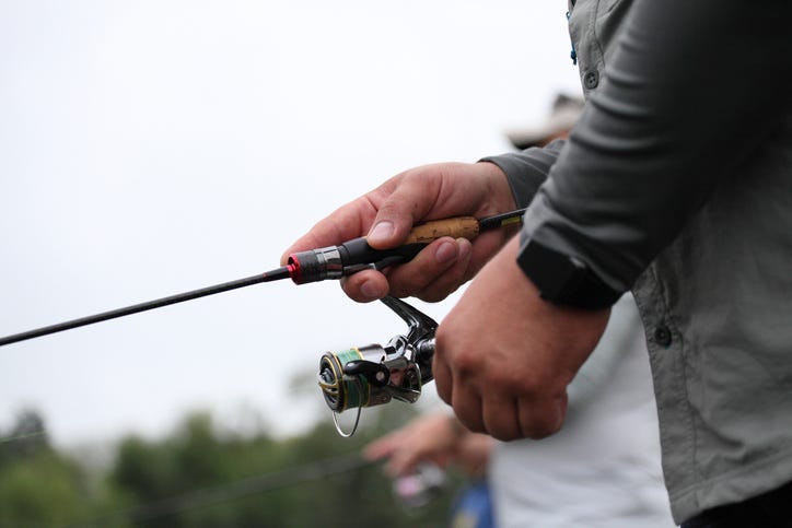 Man fishing