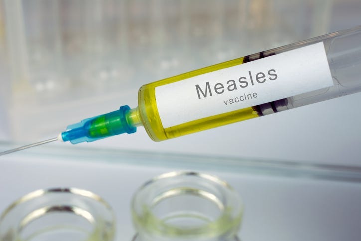 Measles vaccine