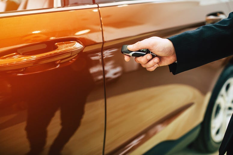 Unlocking Car, Key, Car Door, Car, Unlock