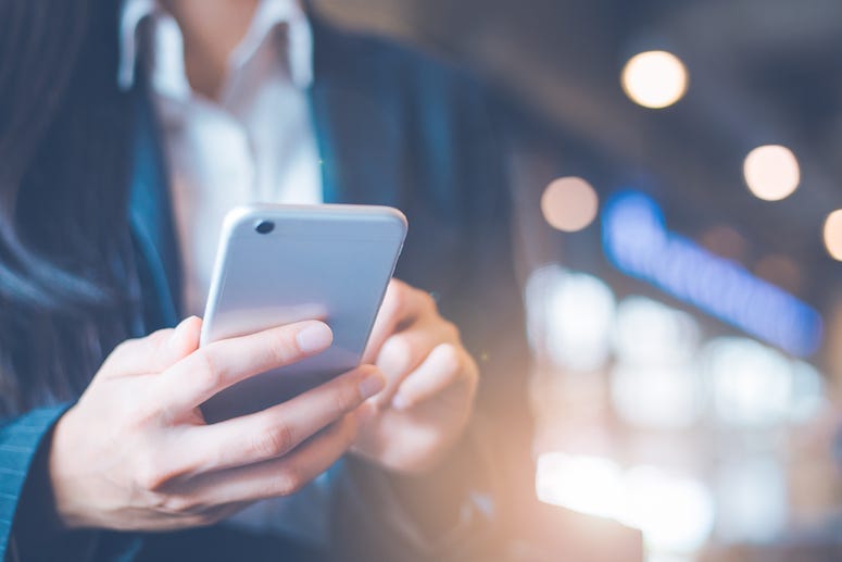 iPhone, Phone, Hand, Woman
