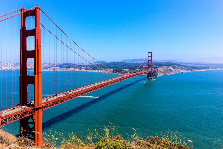 San Francisco, Golden Gate Bridge, Battery Spencer