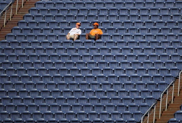 empty stadium