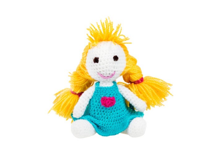 knitted doll