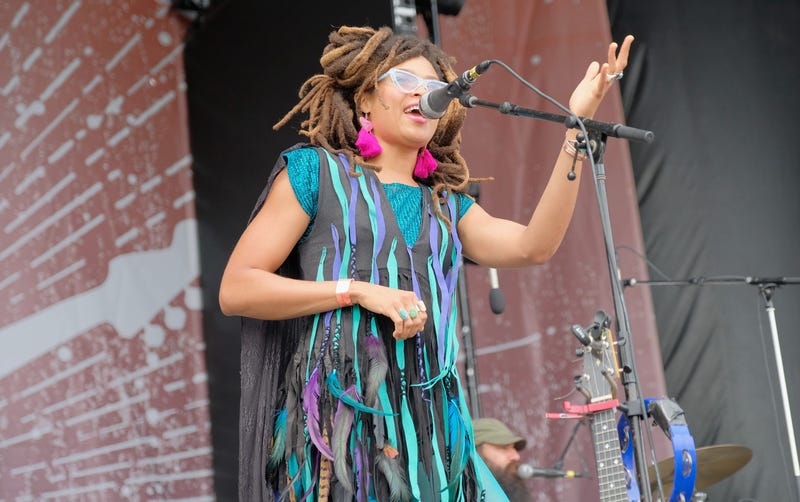 FRANKLIN, TN - SEPTEMBER 22: Valerie June performs onstage during day 1 of Pilgrimage Music & Cultural Festival 2018 on September 22, 2018 in Franklin, Tennessee. (Photo by Jason Kempin/Getty Images for Pilgrimage Music & Cultural Festival)