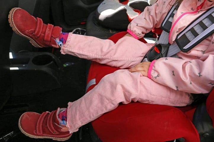 children in hot car