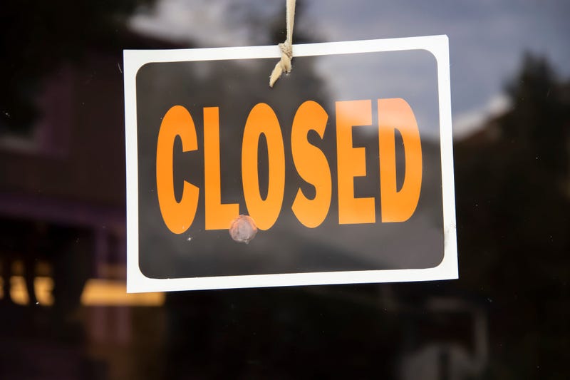 Closed sign
