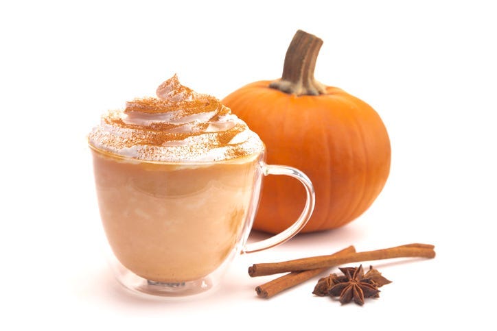 pumpkin spice latte