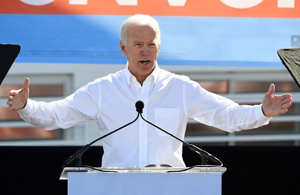 Former U.S. Vice President Joe Biden