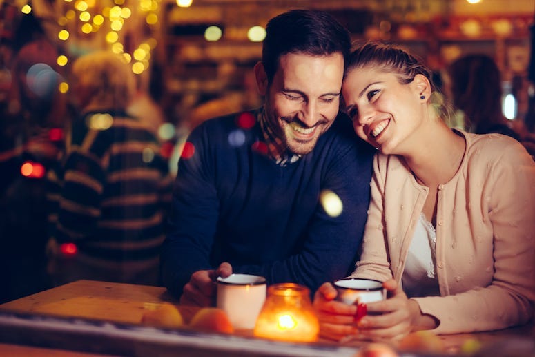 Young, Couple, Romantic, Date Night