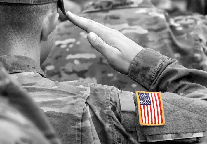 Military, Salute
