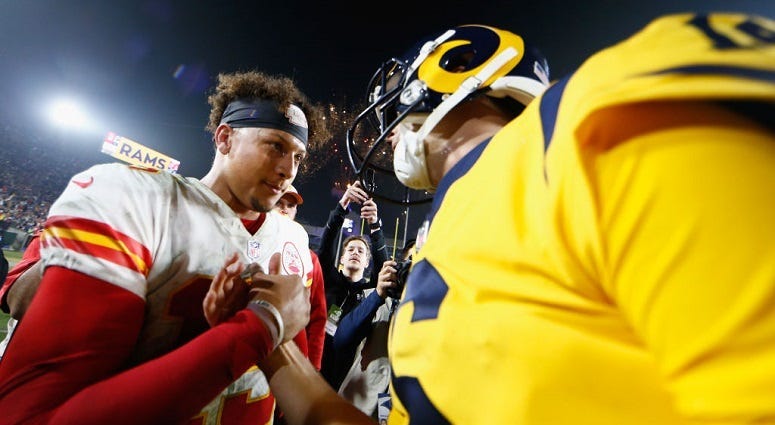 Chiefs vs Rams classic from 2018