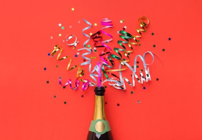New Year's Champagne