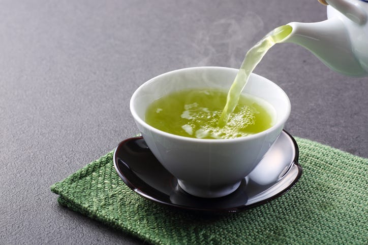 Green tea.