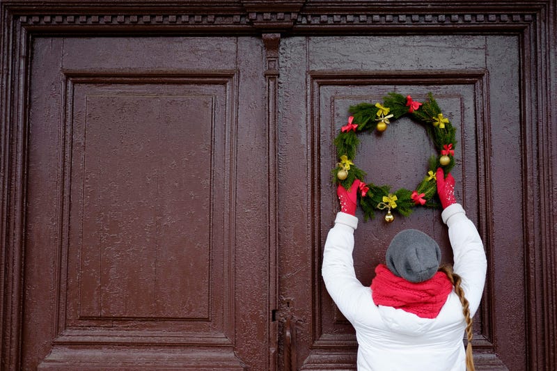 Christmas decorating 