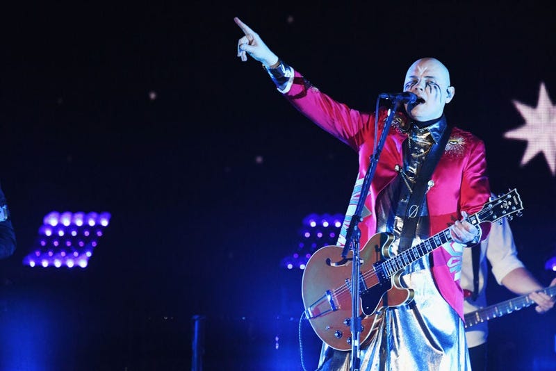 Billy Corgan from The Smashing Pumpkins