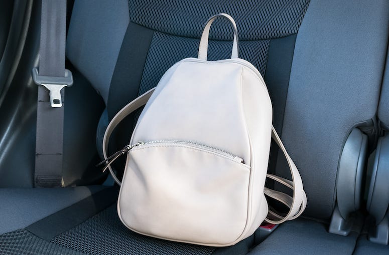 Backpack, Bag, Tote, Car, Backseat