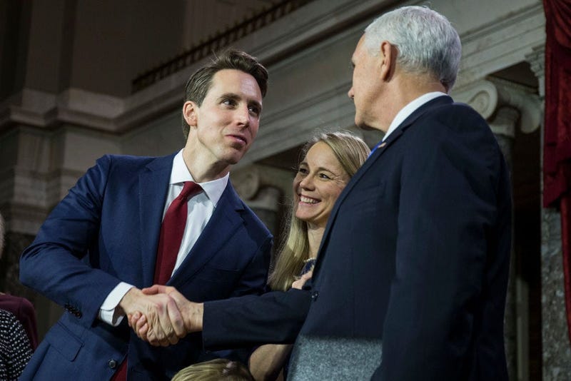 Josh Hawley inauguration