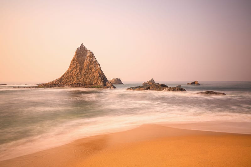 Martin's Beach near Half Moon Bay