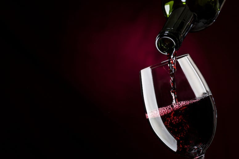 Wine, Glass, Red Wine, Pour
