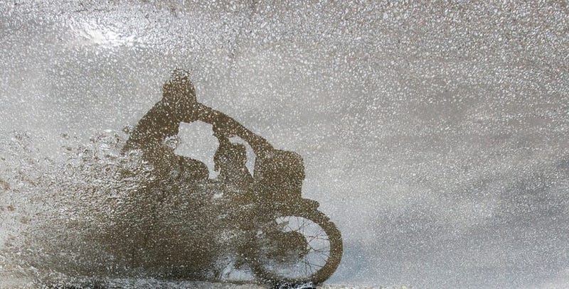 bike shower