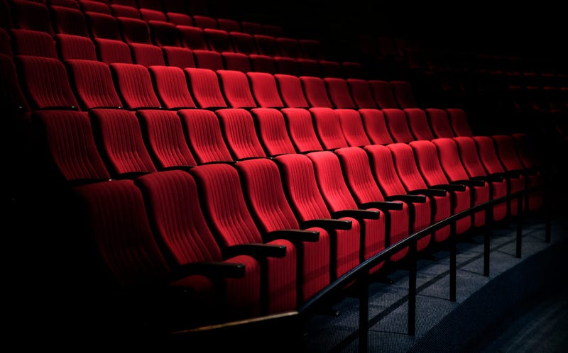 Empty movie theater