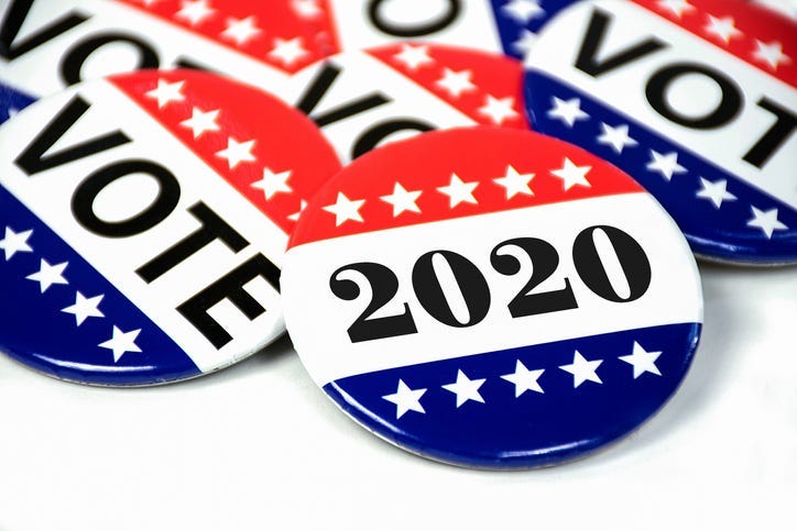 vote button