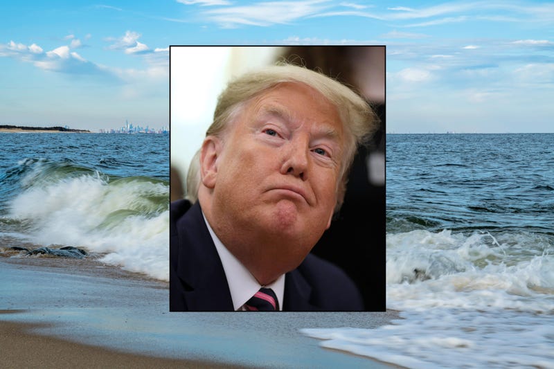Donald Trump and Sandy Hook, New Jersey