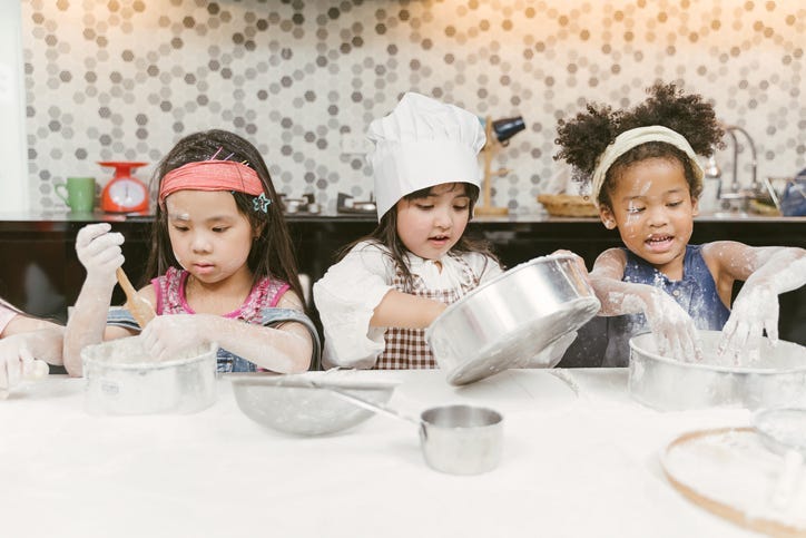 toddler cooking