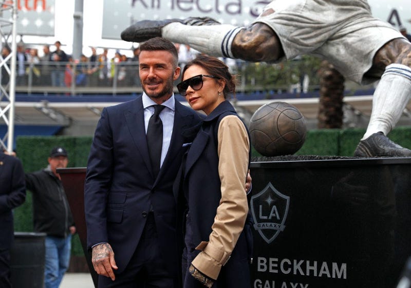David Beckham Victoria Beckham