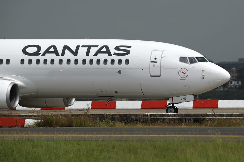 Qantas airplane