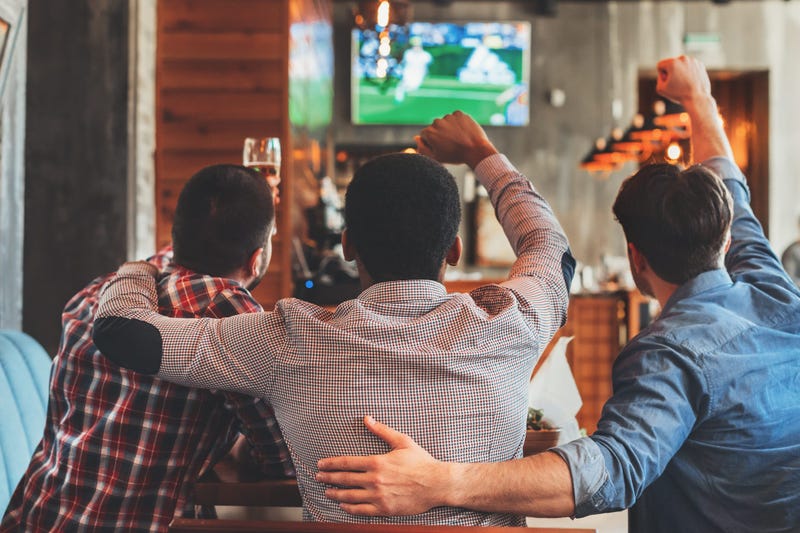 Guys Watching TV