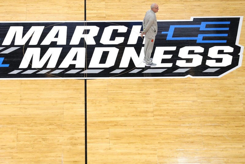 SALT LAKE CITY, UTAH - MARCH 20: Head coach Jim Boeheim of the Syracuse Orange looks on during practice before the First Round of the NCAA Basketball Tournament at Vivint Smart Home Arena on March 20, 2019 in Salt Lake City, Utah. (Photo by Patrick Smith/