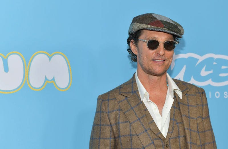 Matthew McConaughey attends the Los Angeles premiere of "The Beach Bum" at ArcLight Hollywood