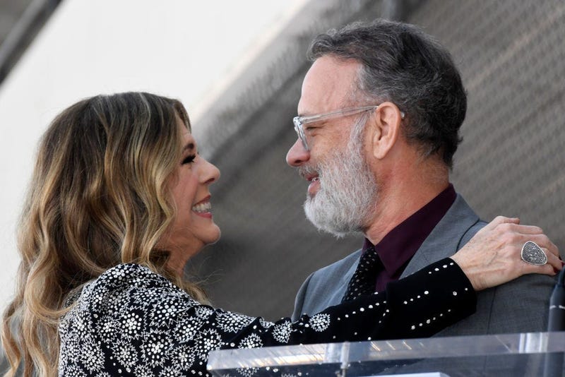 Tom Hanks and Rita Wilson