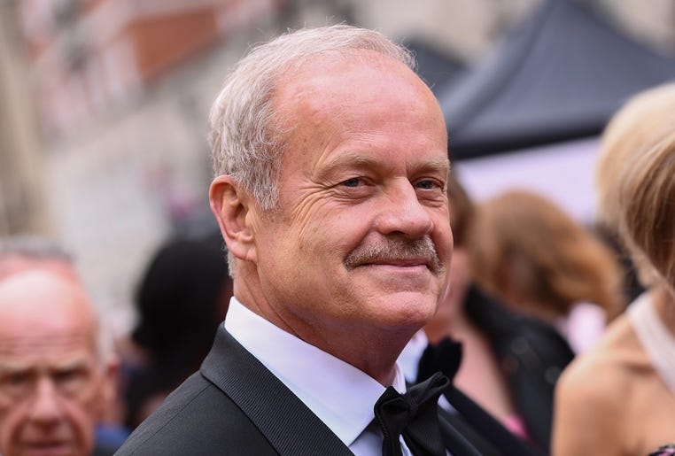 LONDON, ENGLAND - APRIL 07: Kelsey Grammer attends The Olivier Awards with Mastercard at the Royal Albert Hall on April 07, 2019 in London, England. (Photo by Jeff Spicer/Jeff Spicer/Getty Images)