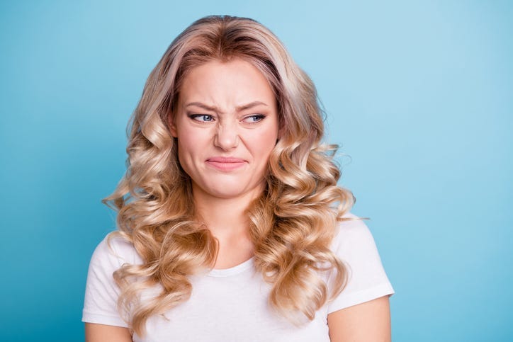 Disgusted Woman