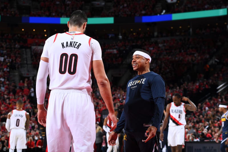Enes Kanter and Isaiah Thomas